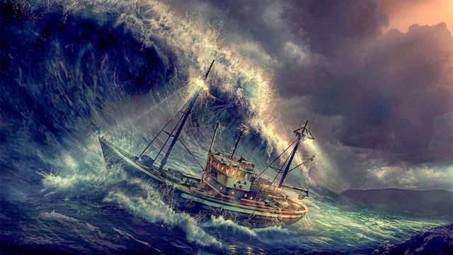 The Perfect Storm Backdrop