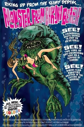  Monster From Bikini Beach Poster