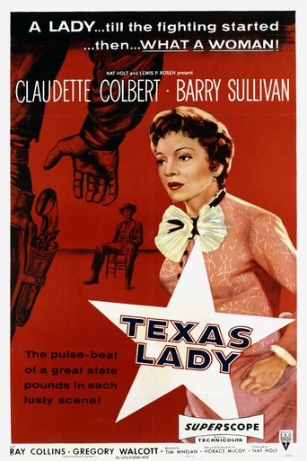  Texas Lady Poster