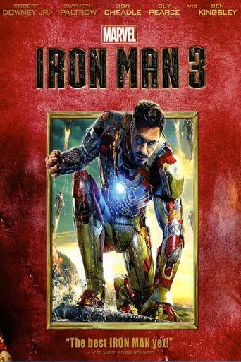  Iron Man 3 Unmasked Poster
