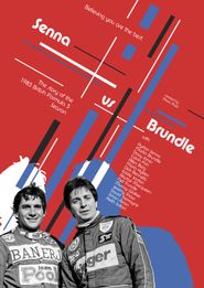  Senna vs Brundle Poster