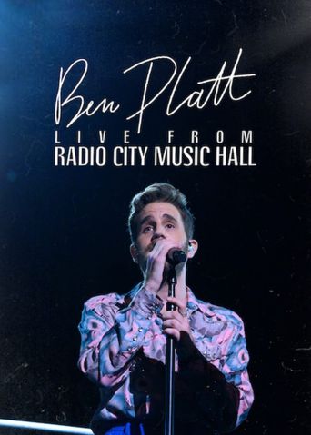  Ben Platt: Live from Radio City Music Hall Poster