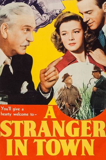  A Stranger in Town Poster