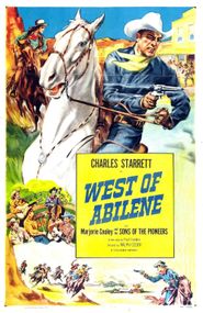  West of Abilene Poster