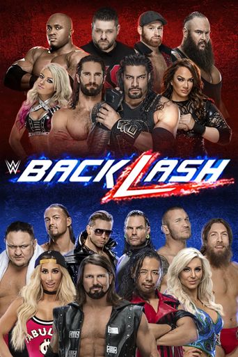  WWE Backlash 2018 Poster