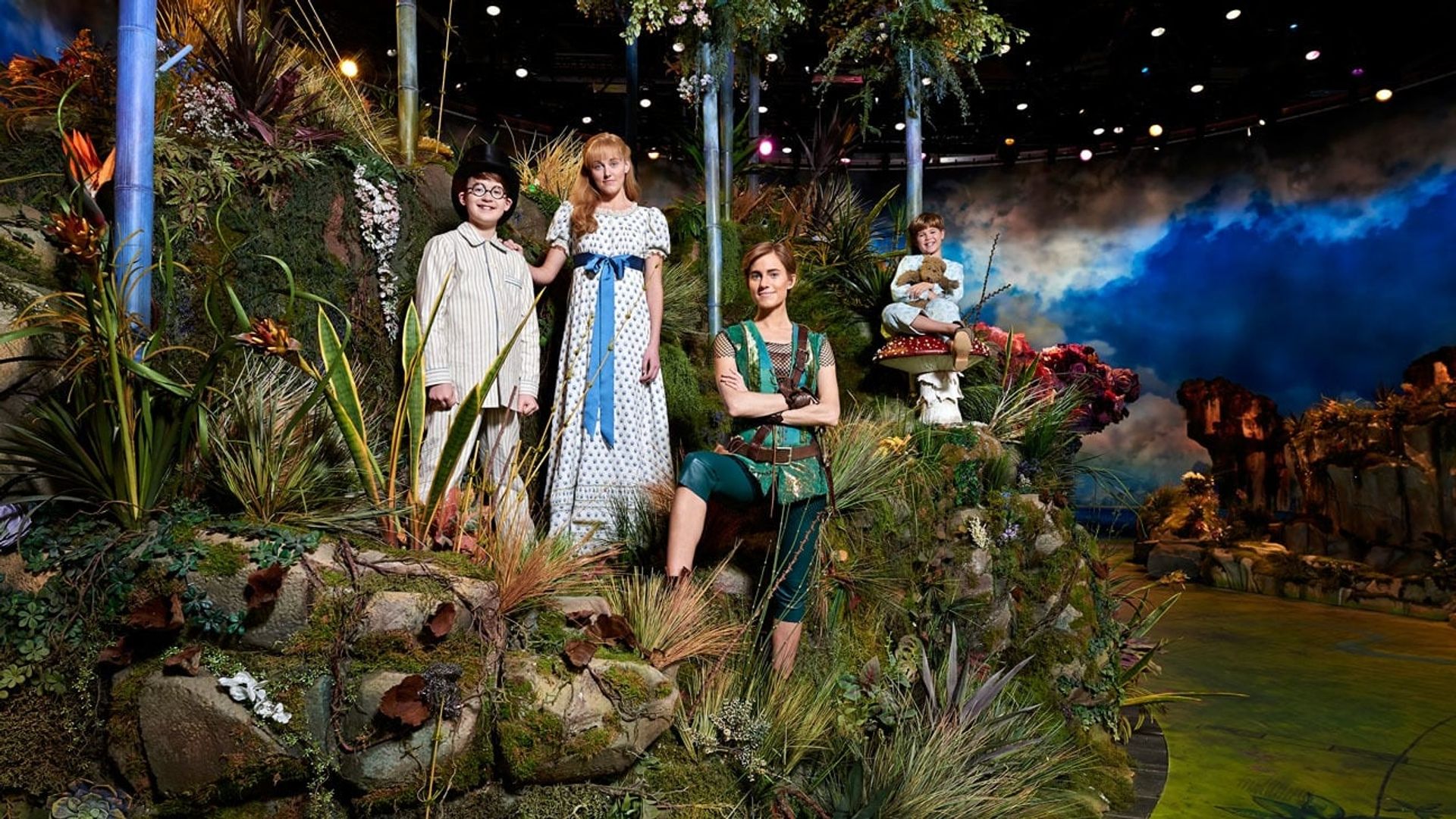 Peter Pan Live! Backdrop