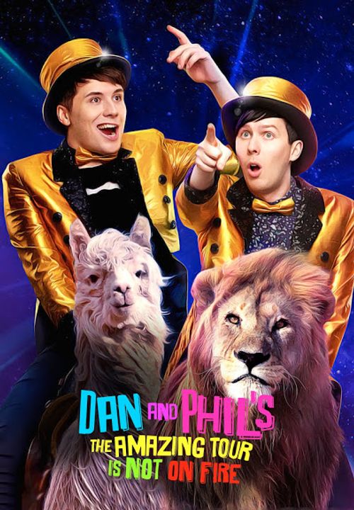 Dan and Phil's The Amazing Tour is Not on Fire Poster