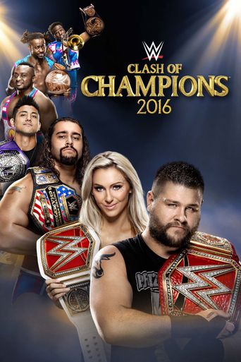  WWE Clash of Champions 2016 Poster