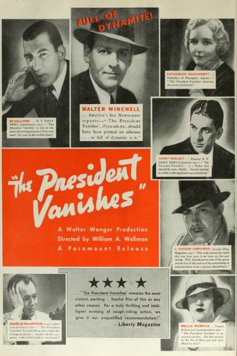  The President Vanishes Poster