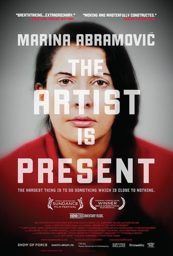  Marina Abramovic: The Artist Is Present Poster