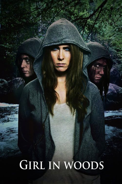 Girl in Woods Poster