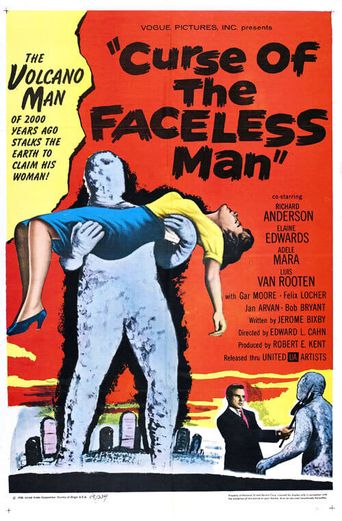  Curse of the Faceless Man Poster