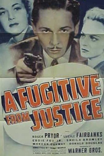  A Fugitive From Justice Poster
