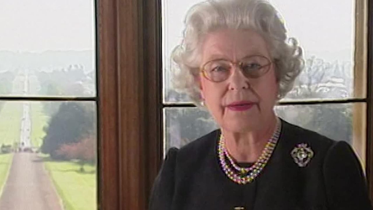 Queen Elizabeth II: The Unlikely Queen Backdrop