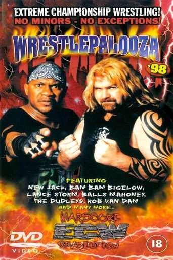  ECW Wrestlepalooza 1998 Poster