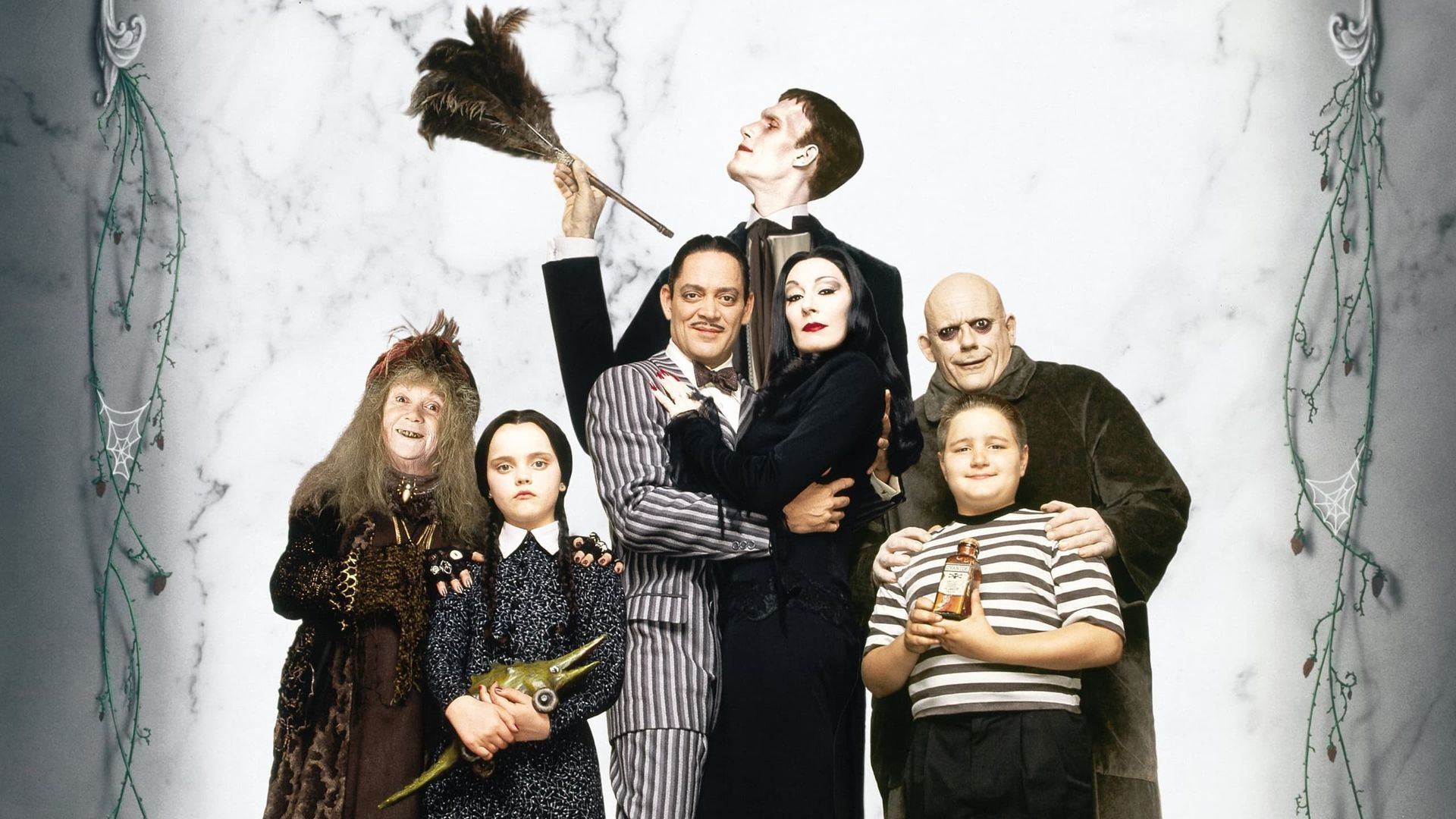 The Addams Family Backdrop