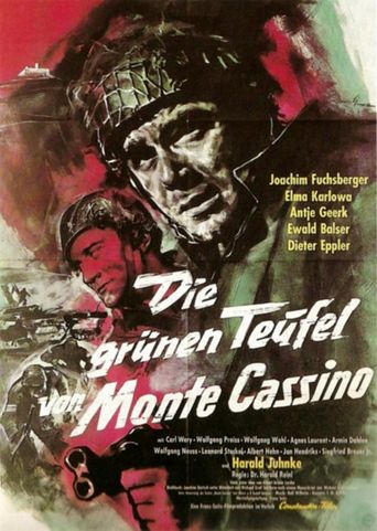  Die grünen Teufel von Monte Cassino Poster