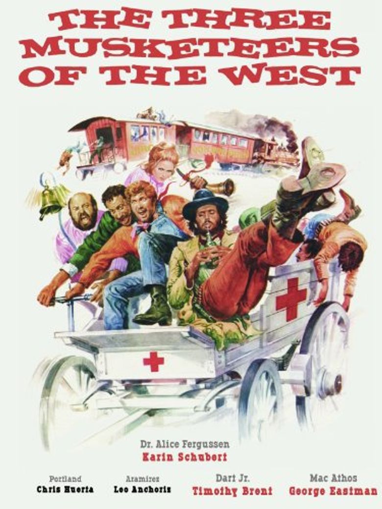 The Three Musketeers of the West Poster