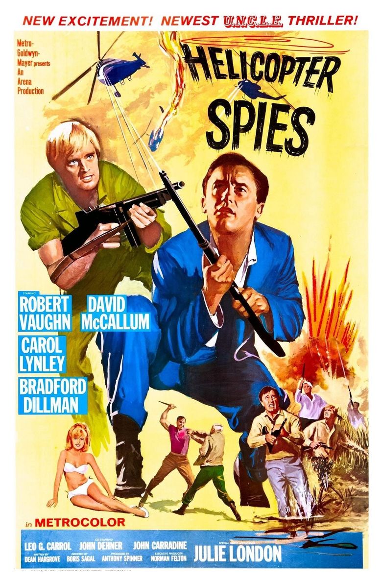 The Helicopter Spies Poster