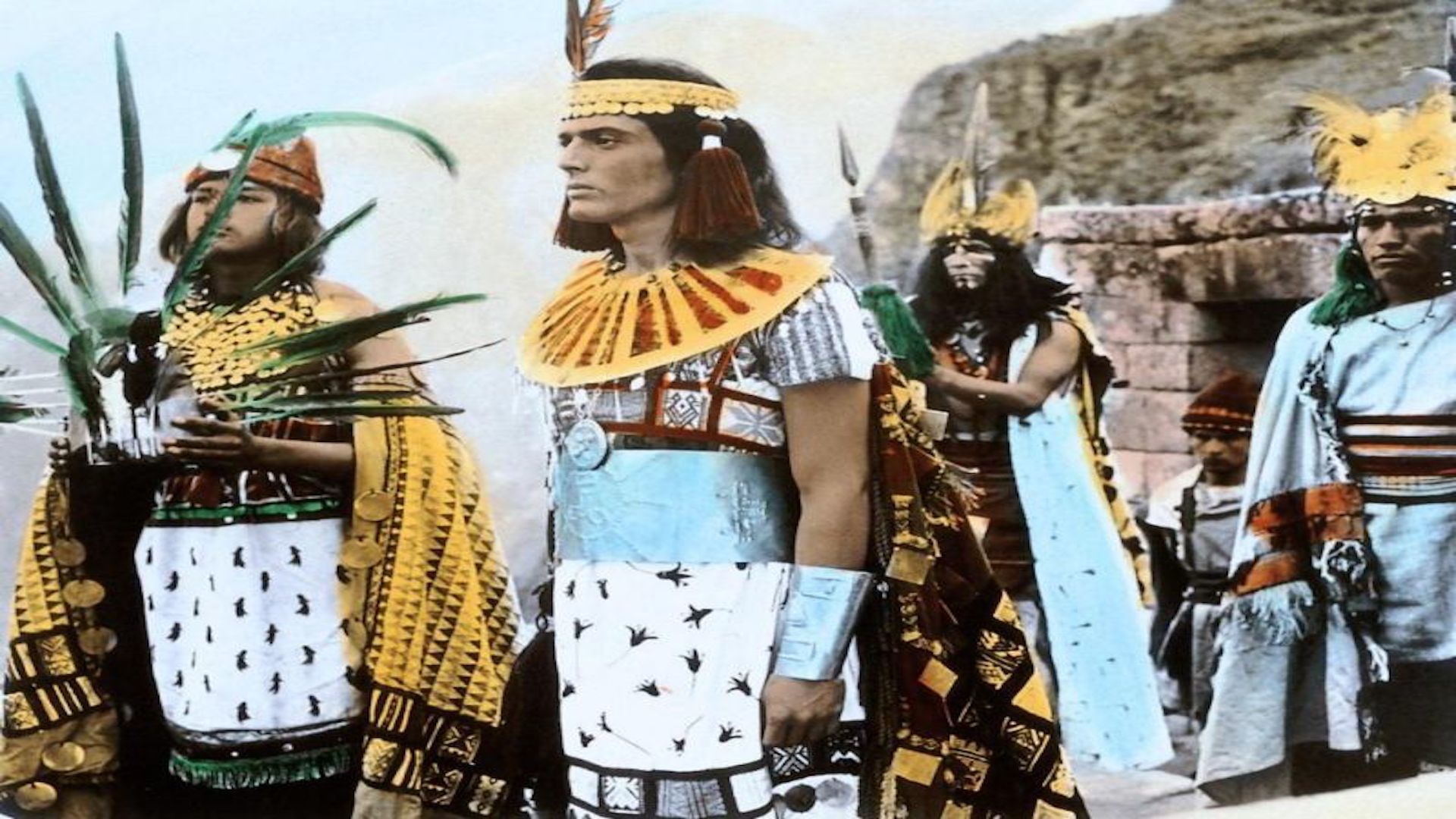 Das Vermächtnis des Inka Backdrop