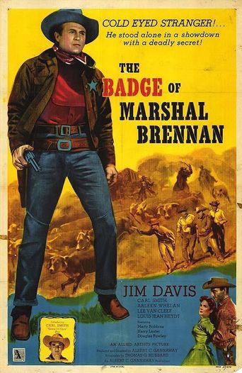  The Badge of Marshal Brennan Poster