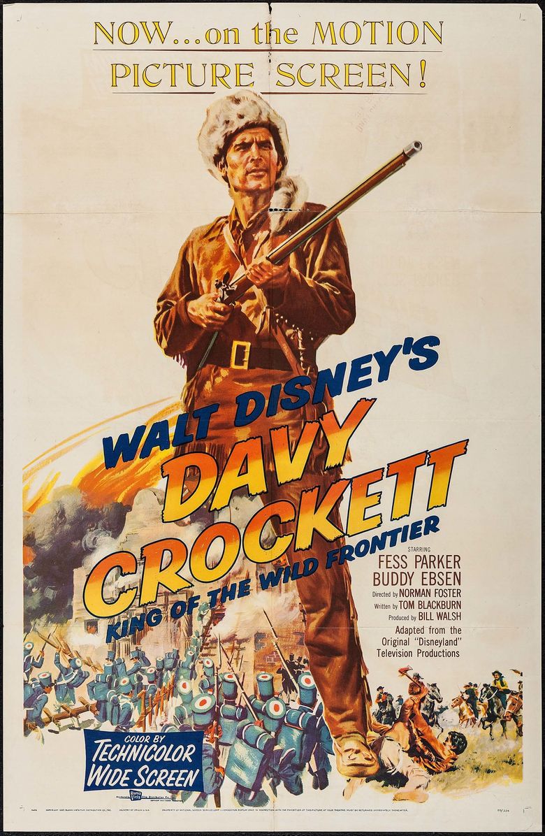 Davy Crockett: King of the Wild Frontier Poster