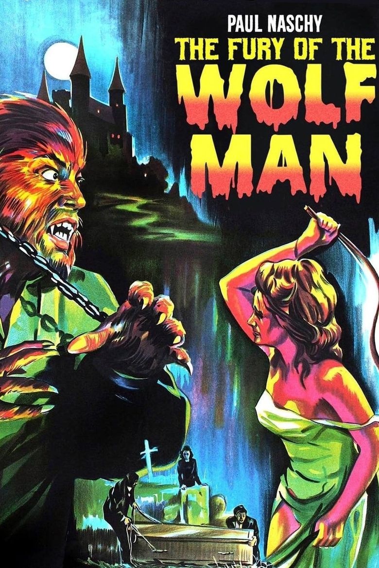 The Fury of the Wolf Man Poster