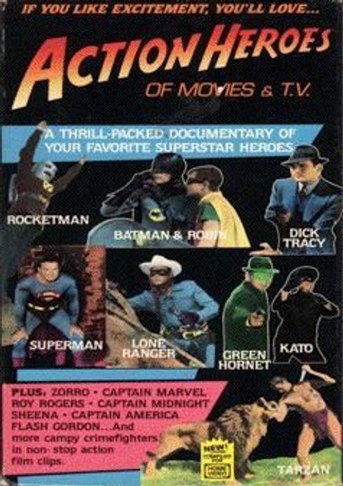 Action Heroes of Movies & T.V. Poster