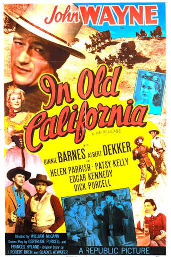 In Old California Poster