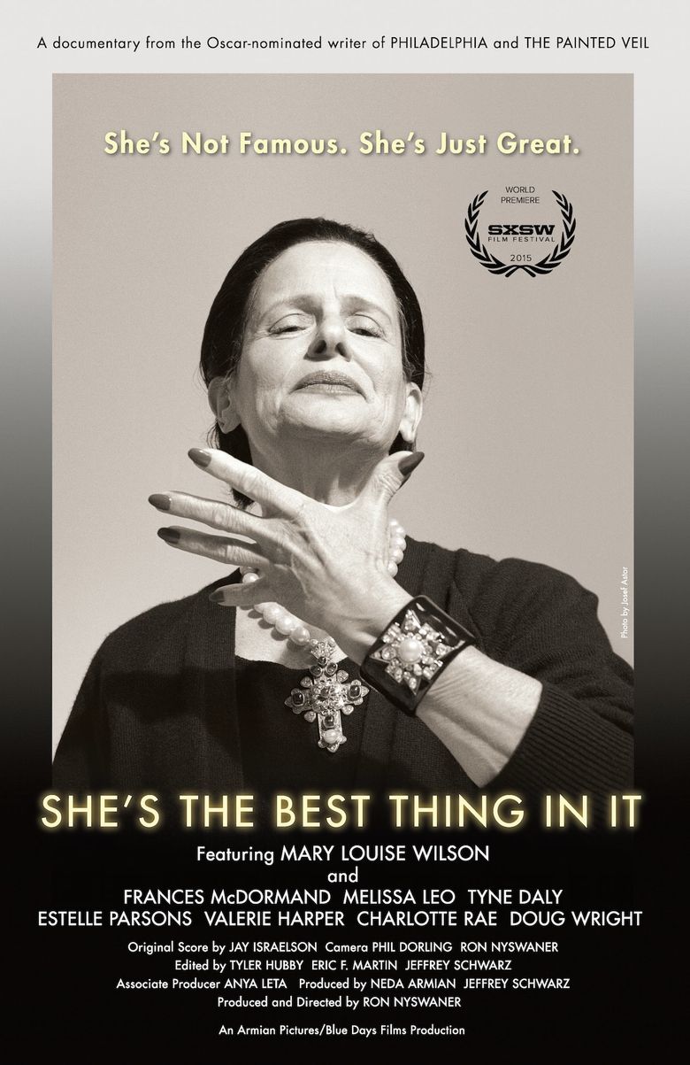She's The Best Thing in It Poster