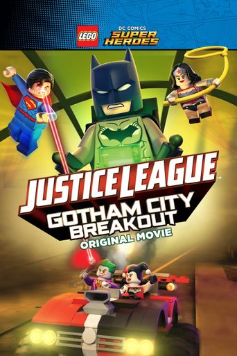  LEGO DC Comics Super Heroes: Justice League - Gotham City Breakout Poster