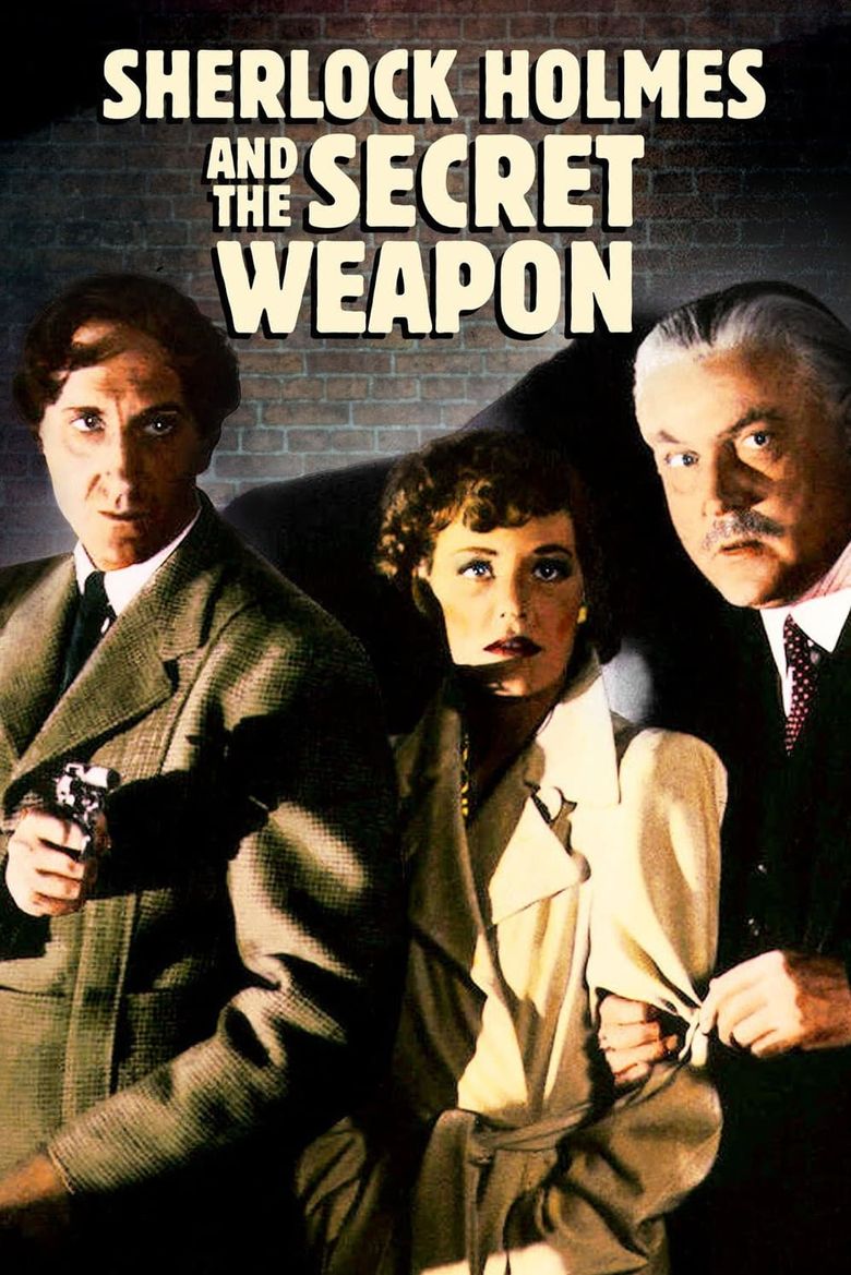 Sherlock Holmes and the Secret Weapon Poster