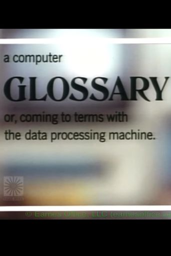  A Computer Glossary Poster