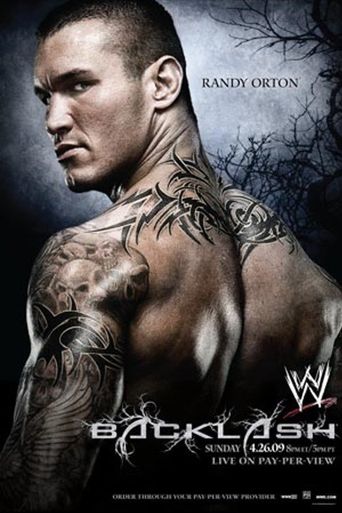  WWE Backlash 2009 Poster