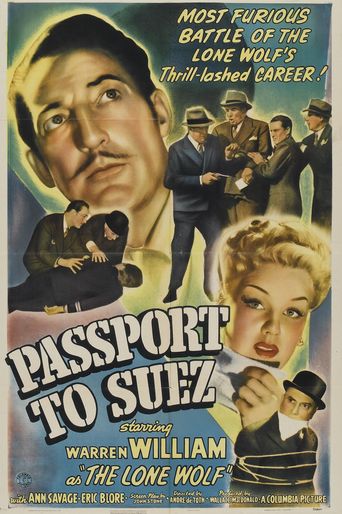  Passport to Suez Poster