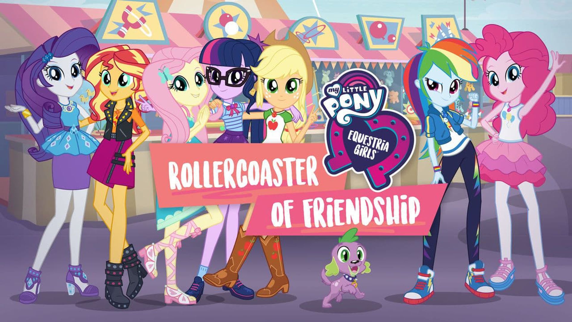My Little Pony: Equestria Girls: Rollercoaster of Friendship Backdrop
