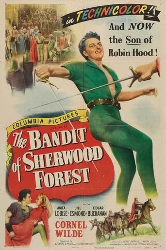  The Bandit of Sherwood Forest Poster
