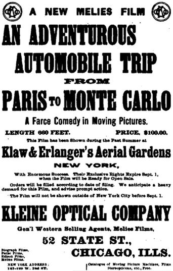  An Adventurous Automobile Trip Poster