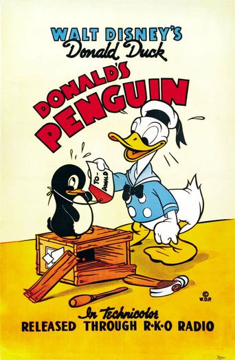  Donald's Penguin Poster