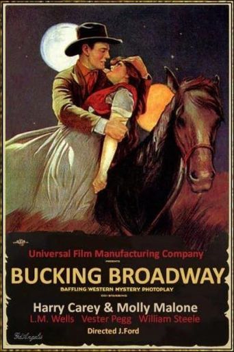  Bucking Broadway Poster