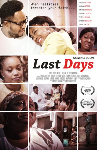 Last Days (2019): Where to Watch and Stream Online | Reelgood