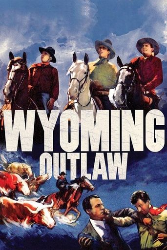  Wyoming Outlaw Poster