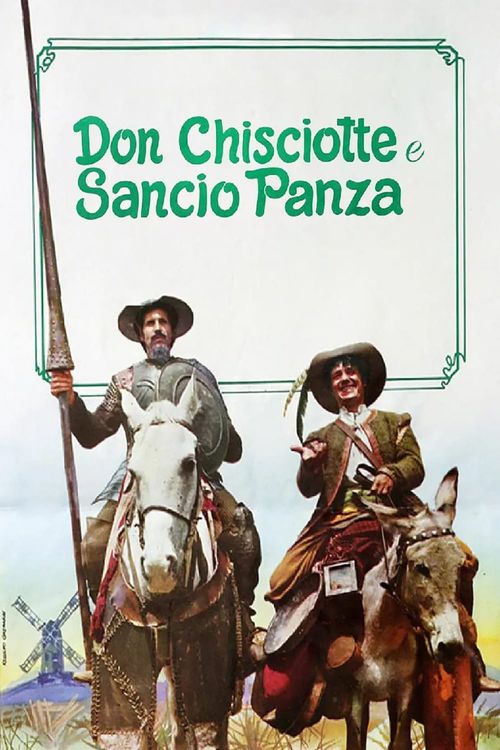 Don Chisciotte e Sancio Panza Poster