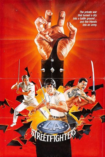  Los Angeles Streetfighter Poster