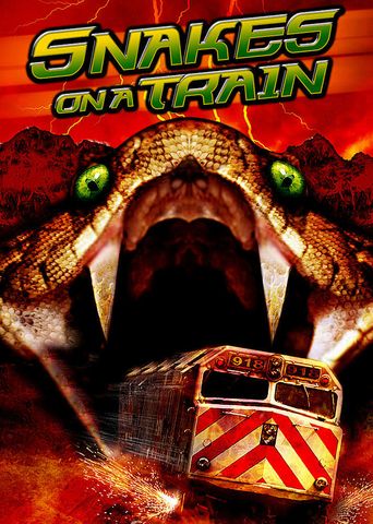  Snakes on a Train Poster