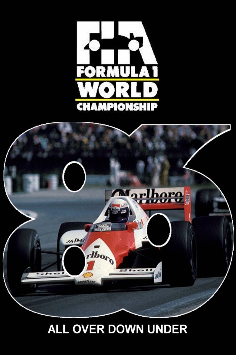 1986 FIA Formula One World Championship Season Review Poster