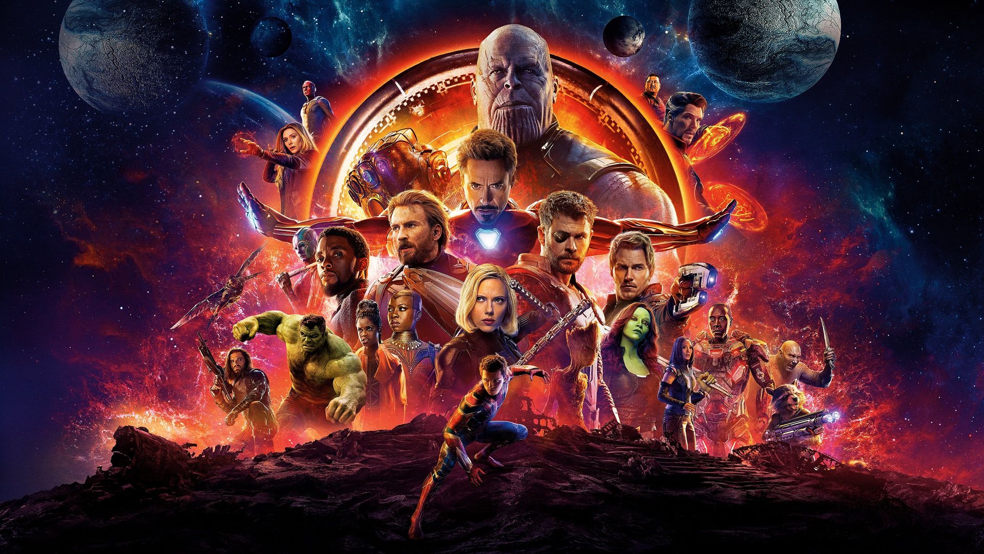Avengers: Infinity War Backdrop