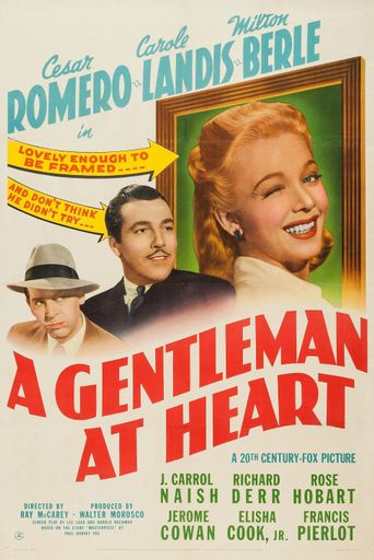  A Gentleman At Heart Poster
