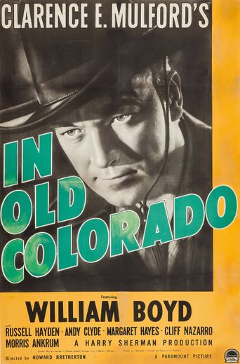  In Old Colorado Poster