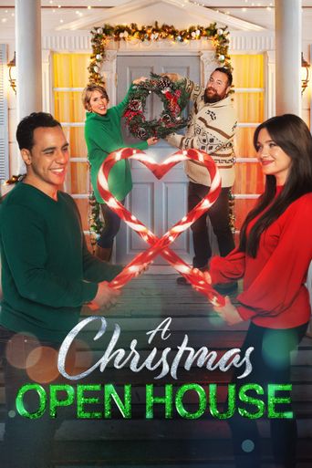  A Christmas Open House Poster
